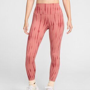 NWT Nike Women's One High-Waisted 7/8 Printed Leggings Sz Large